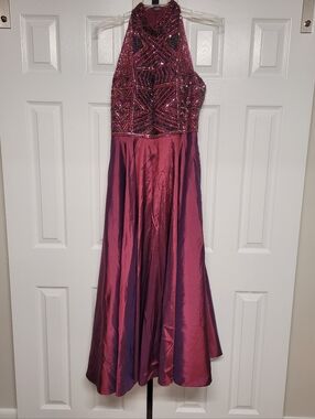 Sherri Hill Taffeta and Beaded Formal Size 18 But Altered To About 14